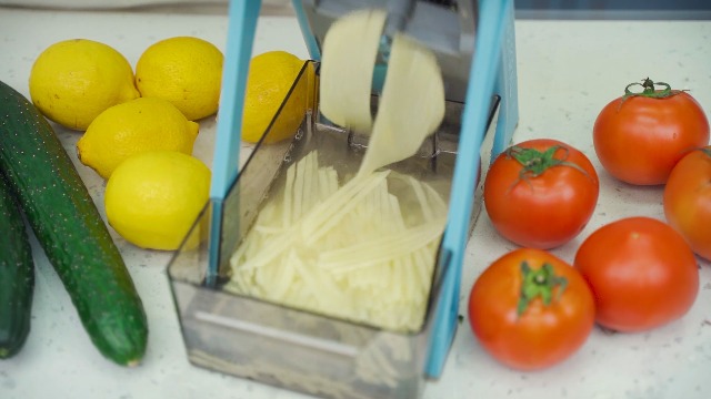 Amazon.com: ONCE FOR ALL Upgrade Safe Mandoline Slicer Plus